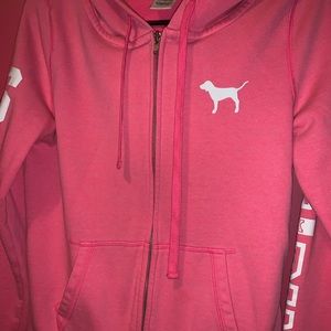PINK Zip-up Hoodie